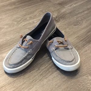 Sperry Women’s Sailor Boat Chambray Sneaker Size 8